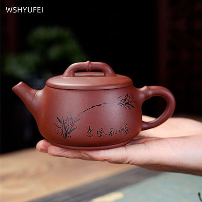 Zisha stone teapot tea set handmade Tieguanyin teapot teapot with filter tea set 240ml