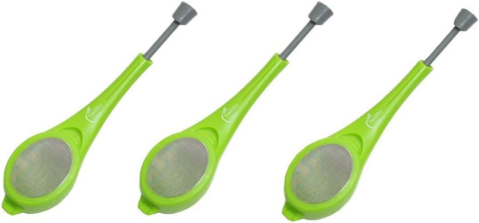 Jokari Restaurant Quality Stainless Steel Loose Leaf Tea Infuser 3 Pack. Customize Strength and Taste Of Tea At Home For Yourself or Guests To Make A Perfect Cup With No Tea Bags, Debris or Leaves