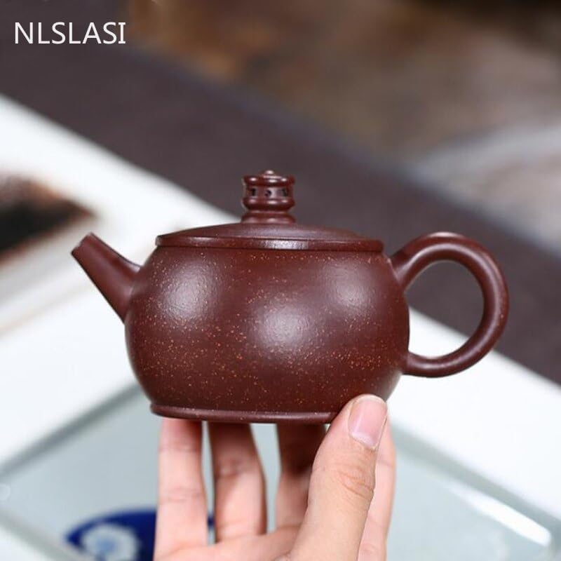 Zisha teapot filter teapot handmade fine tea set Chinese ore custom 190ml