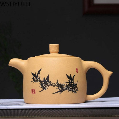 ZHSDTHJY Tea Potsyixing Zisha Teapot Zisha Teapot Ore Handmade Zisha Tea Set Kettle