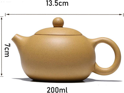 Chinese Handmade Zisha Kungfu Tea Pot 230CC - Shi Piao Hu ZSH01 (3)