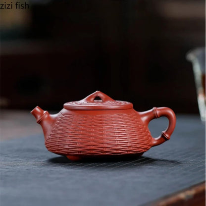 200ml China Zisha Teapot Purple Clay Teapots Tea Kettle Teaware