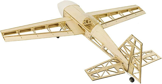 Viloga Upgrade Extra330 Airplane Kit - 39" Balsa Wood Model Plane, DIY Flying Model for Adults (KIT Only, No TX&RX & Power System)