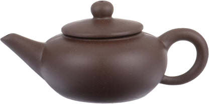 Ciieeo 1pc Teapot Lemonade Pitcher Zisha Clay Pot Porcelain Tea Pot Beverage Pitcher Porcelain Tea Kettle Gongfu Tea Kettle Teaware Mini Tea Pot Kung Fu Tea Ceramics Office Can Be Raised