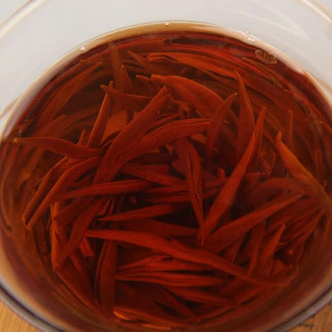 Yunnan Single Bud Black Tea Needle Dian Hong Tea Refined Leaf Tea Healthy Drink (250g)