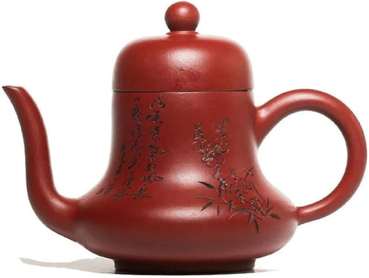 Sweden 120ml Chinese Purple Clay Teapot Master Hand-carved Tea Pot Kettle Authentic Zisha Tea Set