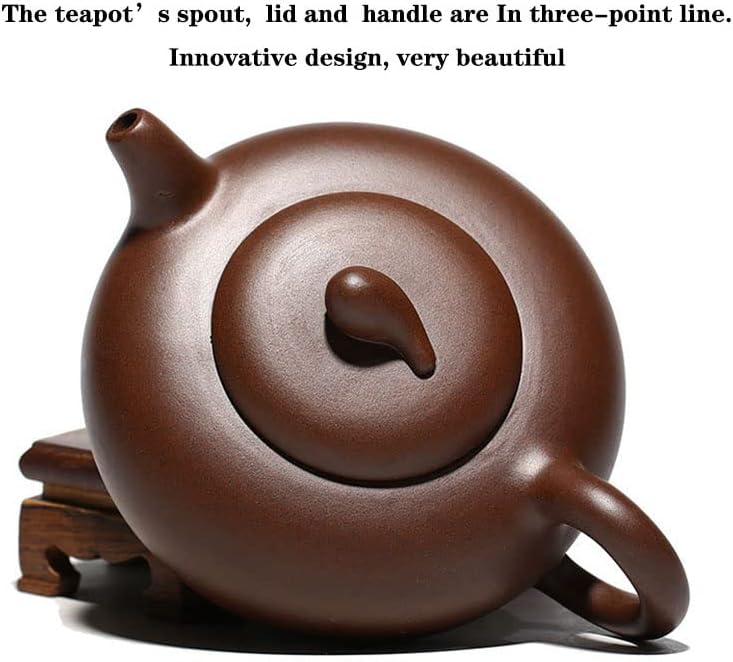 Yixing Purple Clay Teapot Chinese Handmade Kung Fu Zisha TET Set Teaware 260ml (Color : Yixing Zisha Teapot)