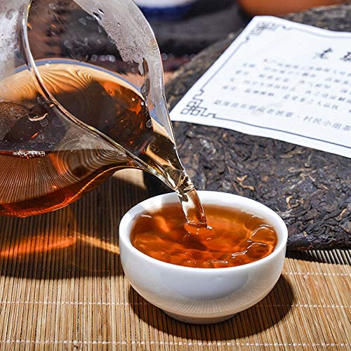 2008 The First Village Lao BanZhang Puer Ripe Pu Erh Tea Ban Zhang Pu Er 357g Shou Pu-er Tea Pu-erh