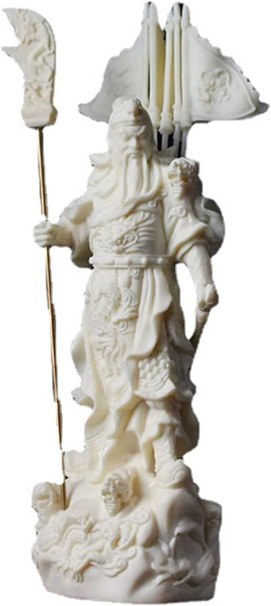 Brass Guan Yu Statue, Guan Gong, Kwan Kung Figurine, God of Wealth and Health, Guanyu Statue Crafts Guan Gong Sculpture Decoration Home Decor