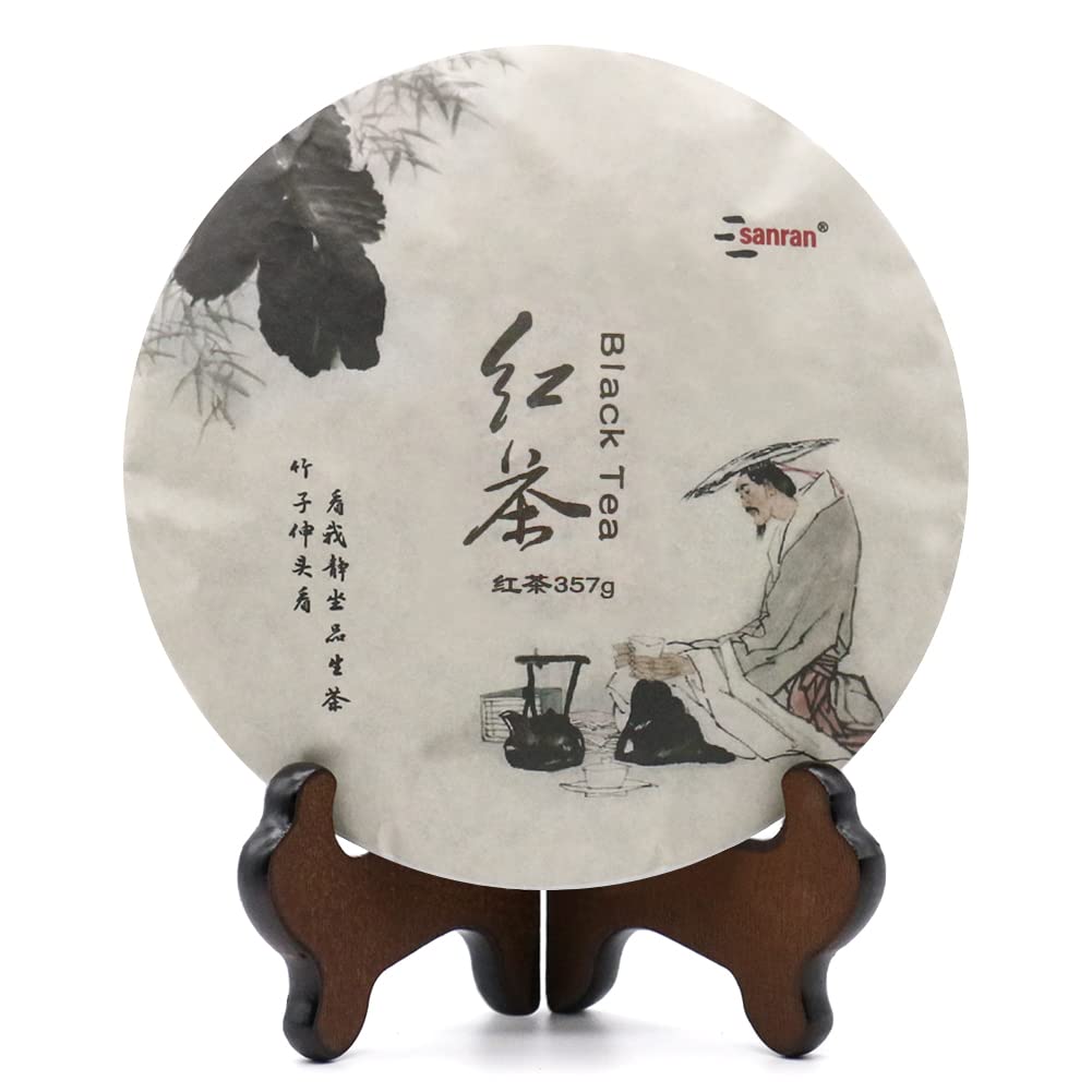 普洱茶蛋糕,陈年成熟普洱茶,中国云南普洱茶蛋糕,12.5 盎司/包