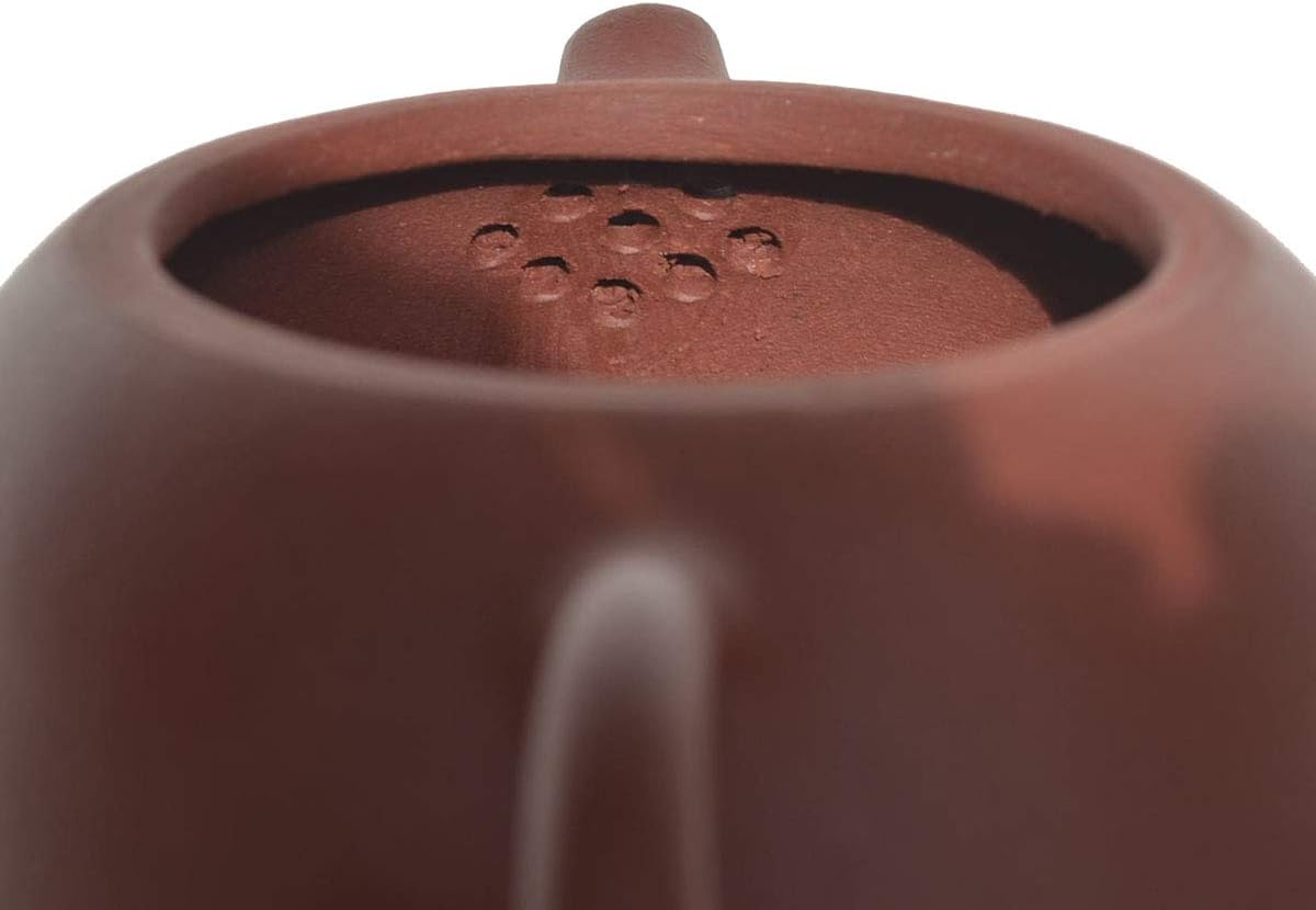 Yxhupot Teapot 6.2oz Chinese Yixing Tea Pots Xishi Zisha Clay Natural Mud