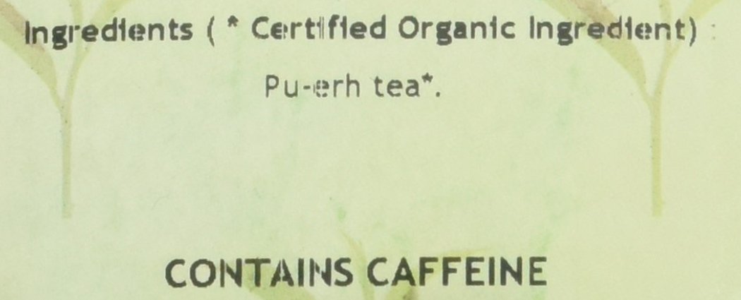 Davidson's Organics, Pu-Erh Black, Loose Leaf Tea, 16-Ounce Bag, Packaging may vary