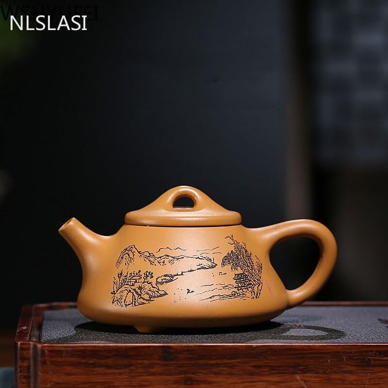 220ml Yixing Zisha Teapot Handmade Chinese Tea Set