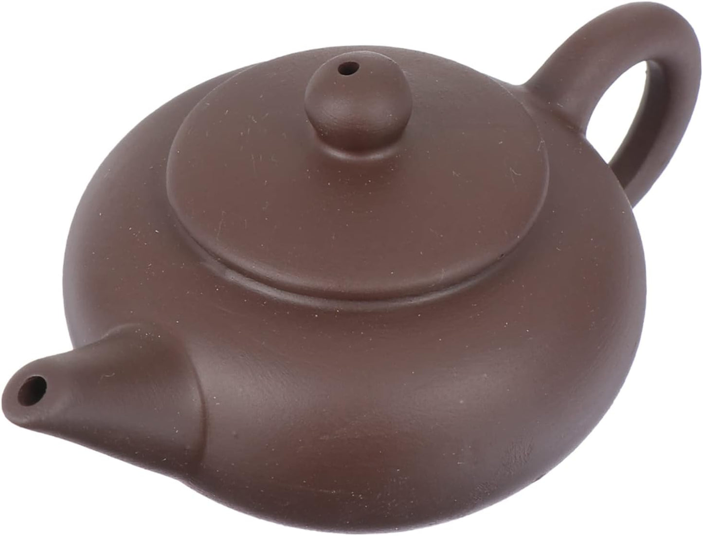 BRIGHTFUFU 1pc Teapot Ceramic Coffee Pot Bedside Water Tea Pitcher Miniature Coffee Pot Porcelain Gongfu Tea Kettle Ceramic Teaware Zisha Clay Pot Beer Ceramics Office Kung Fu Tea Drinks