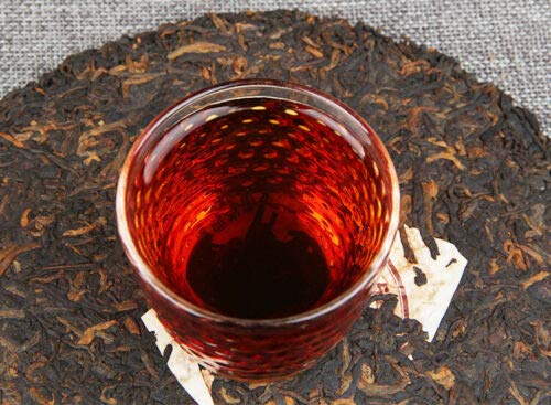 BI CHA BI 2005 Yr Yunnan Menghai Yunya Puwen Pu-erh Ripe Tea 357g Puer Shu Old Pu Erh Shou Tea
