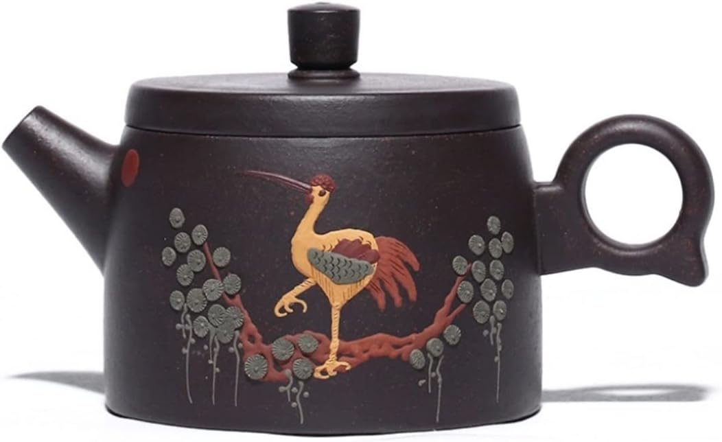 Tea Pot Teapot Tea Pots 7.7oz/0.23L Teapot Black Clay Teapot Purple Clay Teapot Zisha Pot Home Tea Kettle Tea Pots For Loose Tea