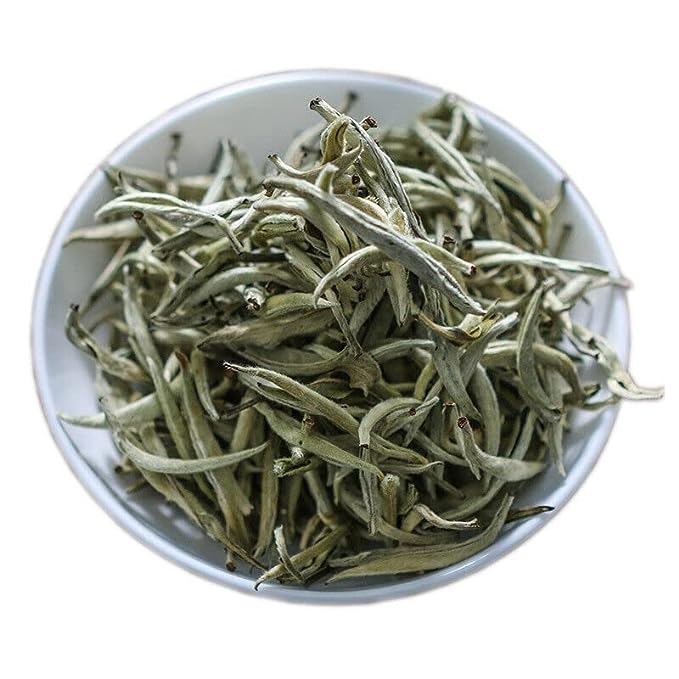 Chinese White Tea Organic Bai Hao Yin Zhen Tea 250g (250g*2 bags)