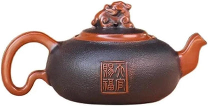Afternoon Tea Set Handmade Master Textures Carving Filling Tea Pot Kung Fu Tea Set Drinkware Tea Ceremony Tea Set for Adults