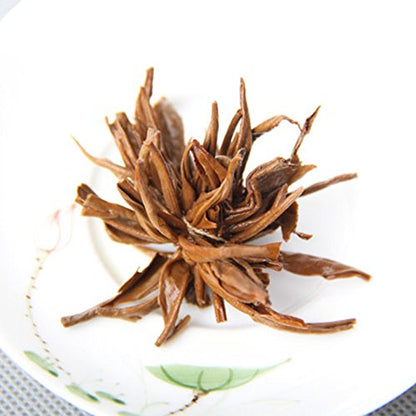 Pagoda Black Tea Chinese Dian Hong Black Tea Pagoda Shaped Golden Needle Hand Made Black Tea 50g