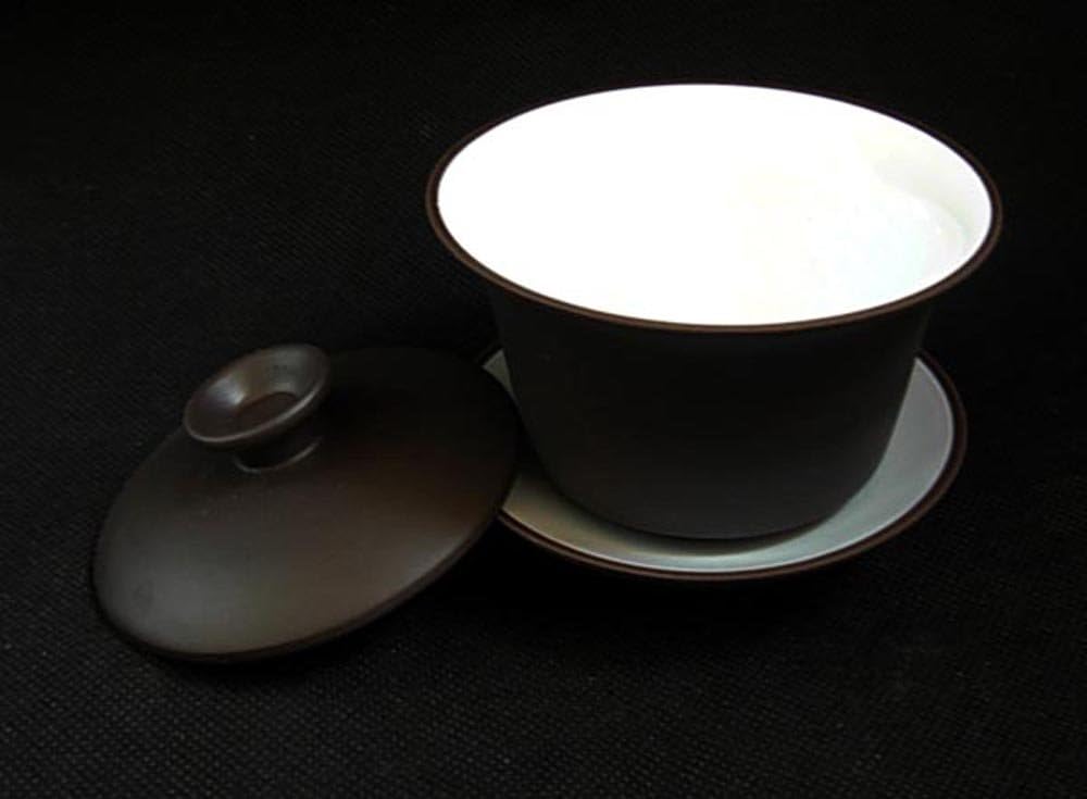 Yixing Teacup Chinese Kungfu Tea Bowl Classic Gaiwan Cup