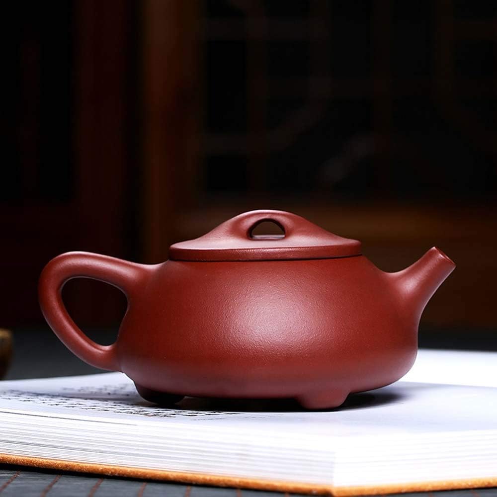 Lotus Teapot 9oz Chinese Yixing Zisha Clay Shipiao Pot Purple Mud Kungfu Tea Set Kettle