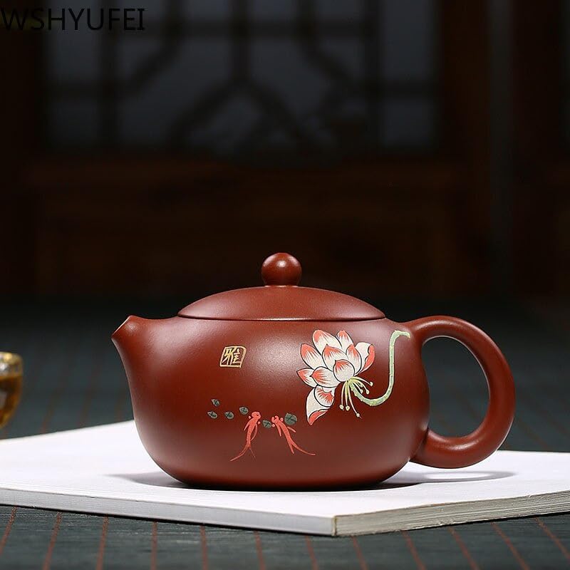 250ml Yixing Xishi Zisha Teapot Authentic Chinese Tea Set 188 Filter Tea Set