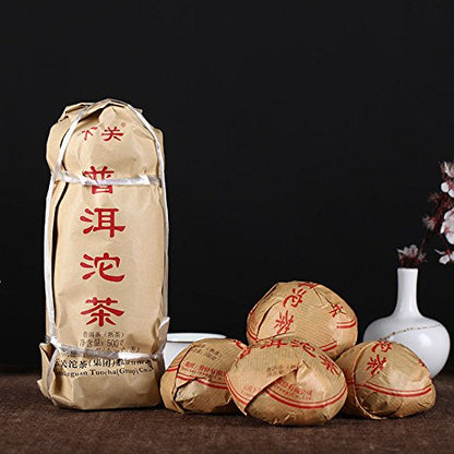 Xiao Fa Tuo Cha 2017 Yunnan Xiaguan Ripe Pu?er Pu erh Tea 500g Pu Erh Shou Cha