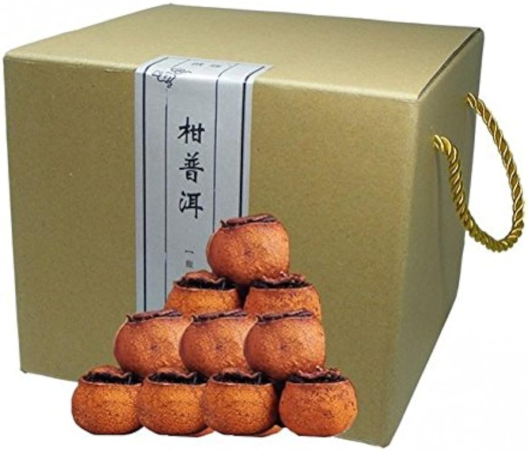 Xinhui Mandarin Pu-erh Tea Mandarin Orange Pimp Tea 500g 新会柑普茶 大红柑陈皮普洱熟茶