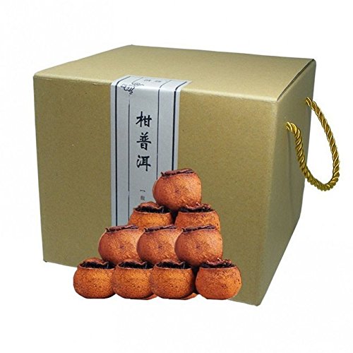 Xinhui Mandarin Pu-erh Tea Mandarin Orange Pimp Tea 500g 新会柑普茶 大红柑陈皮普洱熟茶