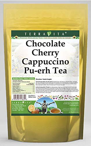 Chocolate Cherry Cappuccino Pu-erh Tea (50 tea bags, ZIN: 544625) - 2 Pack