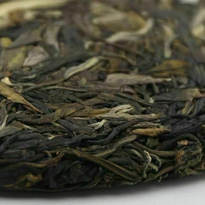 Yunnan Menghai Chun Jian Batch Raw Aged Puerh Tea Ancient Tree Puer Tea 357g