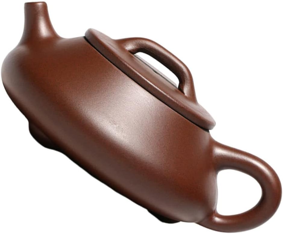 Cabilock 3 Pcs Purple Clay Teapot Zisha Teapot Pottery Tea Stovetop Whistling Kettle Kongfu Tea Kettle Boiling Teapot Boiling Kettle Purple Clay Tea Kettle Camp Kettle Outdoor Gongfu Teapot