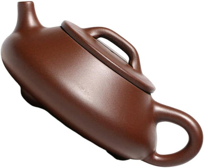Cabilock 3 Pcs Purple Clay Teapot Zisha Teapot Pottery Tea Stovetop Whistling Kettle Kongfu Tea Kettle Boiling Teapot Boiling Kettle Purple Clay Tea Kettle Camp Kettle Outdoor Gongfu Teapot