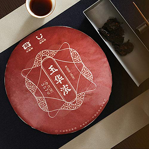 Shu Puer YU HUA NONG * Yunnan Menghai Da-yi Pu'er Tea Cake 357g Ripe Pu-erh