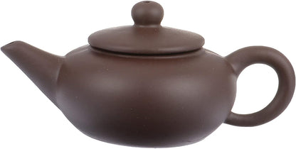 Alipis Ceramic Tea Pot Zisha Teapot Mini Chinese Clay Tea Pot Ceramic Teapot Infuse Brew Kung Fu Tea Maker Retro Water Jar for Loose Tea Vintage Teapot