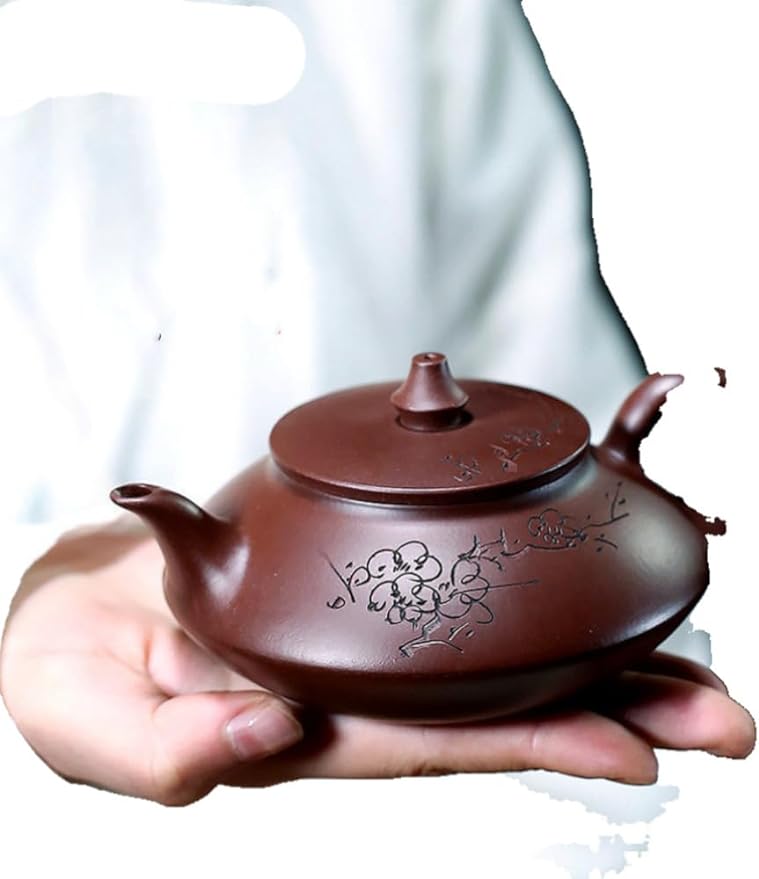 BeRbo Zisha teapot Zisha teapot raw ore handmade purple sand teapot 190ml Teacups