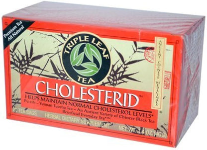 Triple Leaf Tea Tea Cholesterid Pu Erh 20 Bag