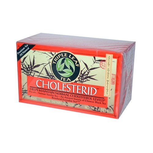 Triple Leaf Tea Tea Cholesterid Pu Erh 20 Bag