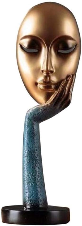 Statues for Home Decor Sculptures Abstract Character Resin Statues Sculpture Art Crafts Home Decorative-A_11.5X11.5X37Cm