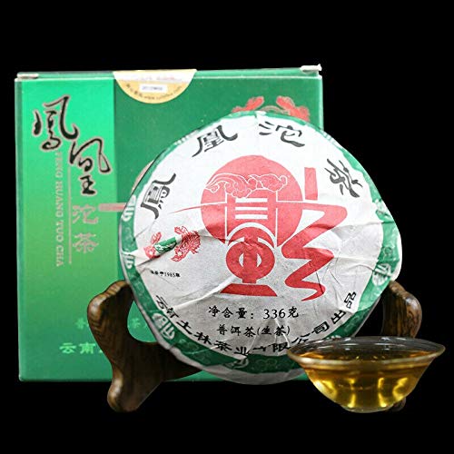 FullChea - Chinese Puerh Tea Tuocha - Tulin Phoenix 2011 Aged Pu Erh Tea Loose Leaf - Raw Puerh From Yunnan - Health Tea - 11.85oz / 336g
