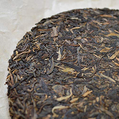 2011 Xiaguan 8113 Yunnan Chi Tse Beeng Cha Early Spring Pu'er Tea Green Raw 357g Sheng Puerh Pu-er