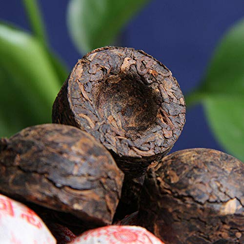 Old Tree Mini Tuo Cha 2017 Yunnan Haiwan Old Comrade Ripe Pu Er Tea 200g Box Puerh Cha Shou