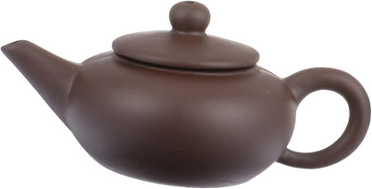 Abaodam 1pc Teapot Zisha Clay Pot Tea Pitchers Chinese Tea Pot Gongfu Tea Kettle Tea Pets Porcelain Tea Kettle Mini Tea Pot Home Decor Desktop Adornment Small Doll House Office Ceramics