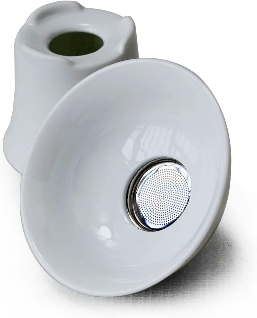 Gaiwan Teacup Chinese Gongfu Tea Set High White Porcelain Ceramic Gift Box (Jiangjun cup)