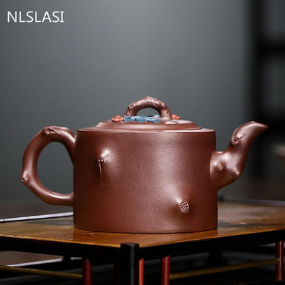 Craft tea raw material Zisha teapot teapot Chinese tea ceremony tea set personalized gift 360ml