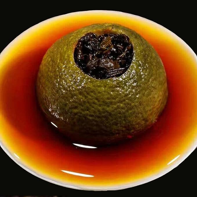 250g-500g Chenpi Puer Old Ecology Loose Leaf Peel Black Tea Yunnan Ripe Puerh Tea (250g)