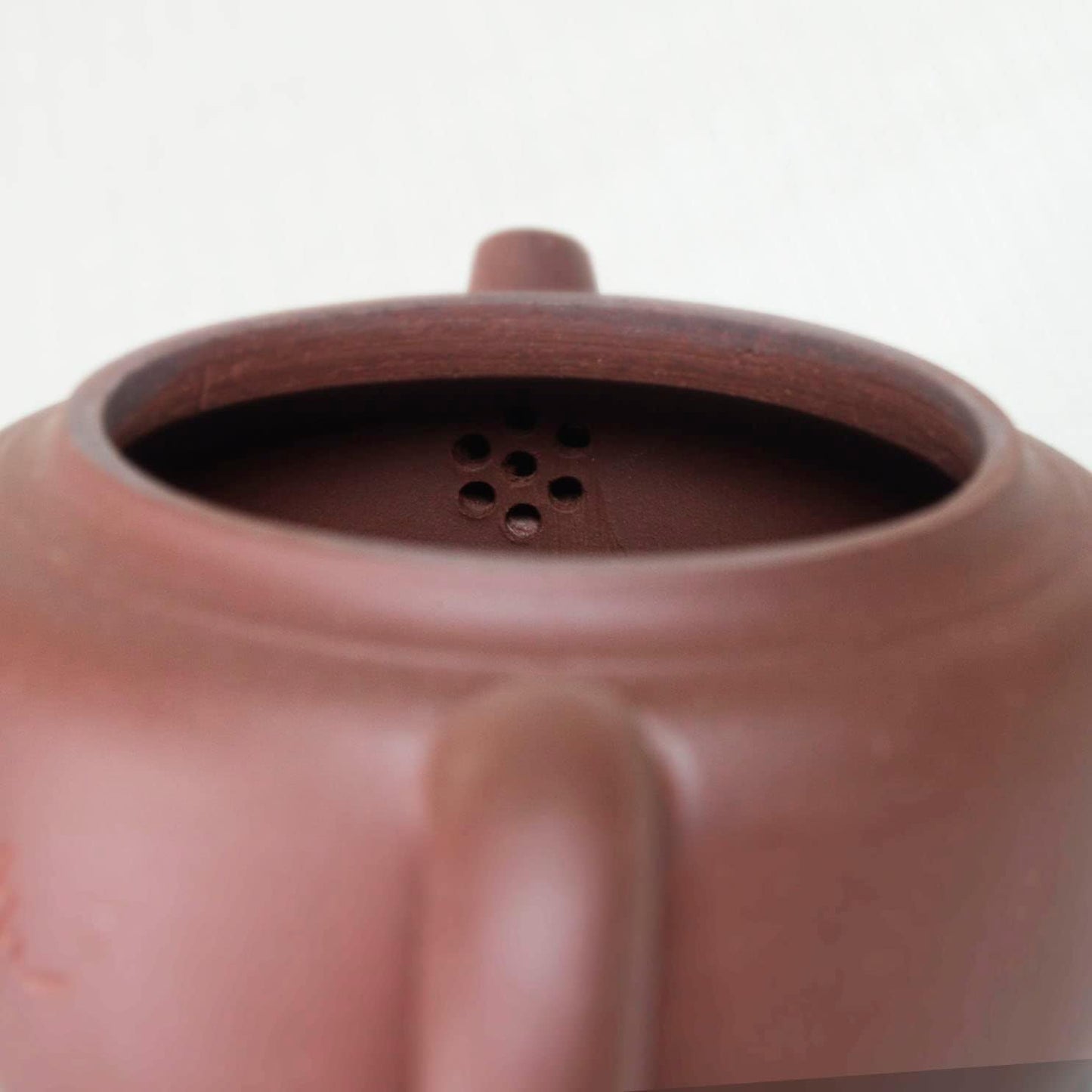 Zisha Teapot Chinese Yixing Clay Pot Ceramics Purple Sand Pot Kungfu Kettle Filter Loose Tea (8oz)