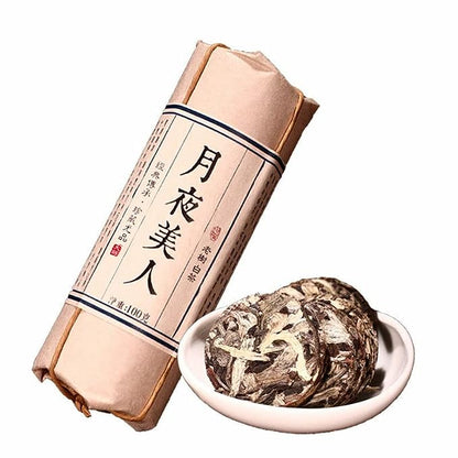 Moonlight White Tea Yunnan White Peony Tea Cakes Chinese Tea 100g