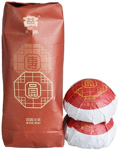 ONWILLTEA - Reunion Tuocha * 2019 MengHai Dayi Tuo Cha Ripe Puer Pu'er Puerh Tea Shu 500g