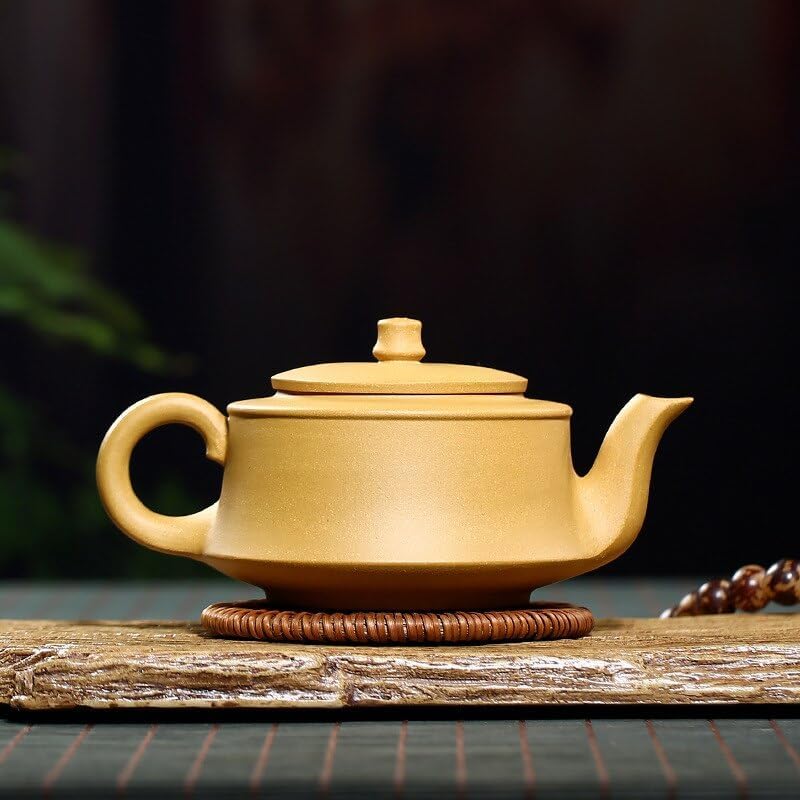 240ml Zisha Teapot Plum Blossom Teapot Chinese Tea Ceremony Pu'er Tea Tea Set Pot Drinking Crafts